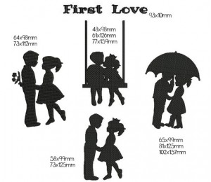 Stickserie - First Love